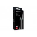 Conceptronic ETTA01B20 USB кабель USB 2.0 2 m USB C Черный