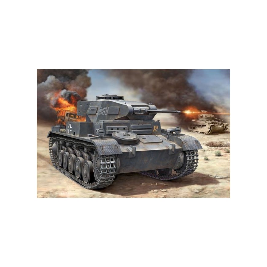 Revell PzKpfw II Ausf. F Tank