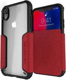 Ghostek Exec 3 mobile phone case 15.5 cm (6.1") Wallet case Red