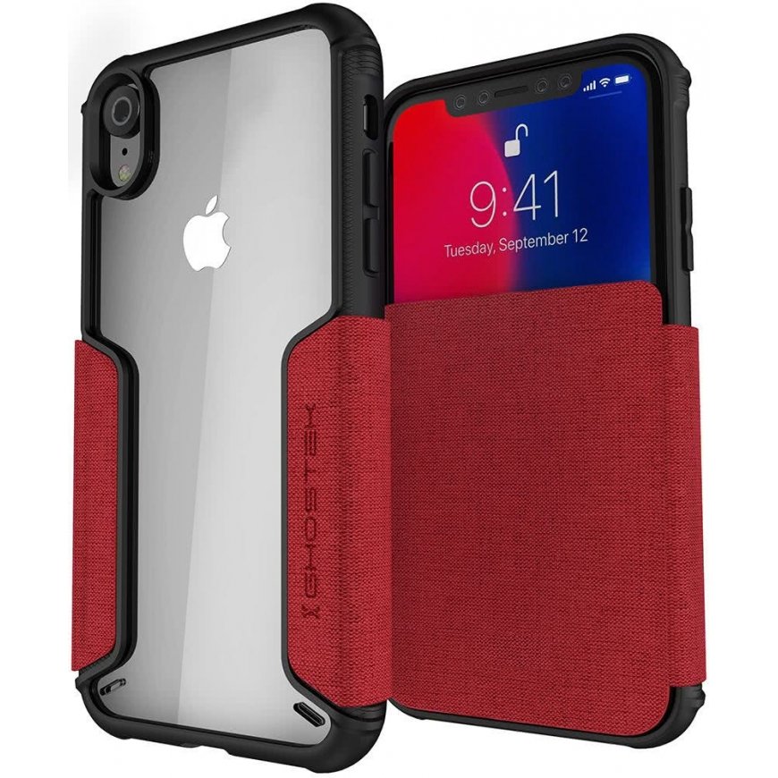 Ghostek Exec 3 mobilo telefonu apvalks 15,5 cm (6.1") Maciņš Sarkans