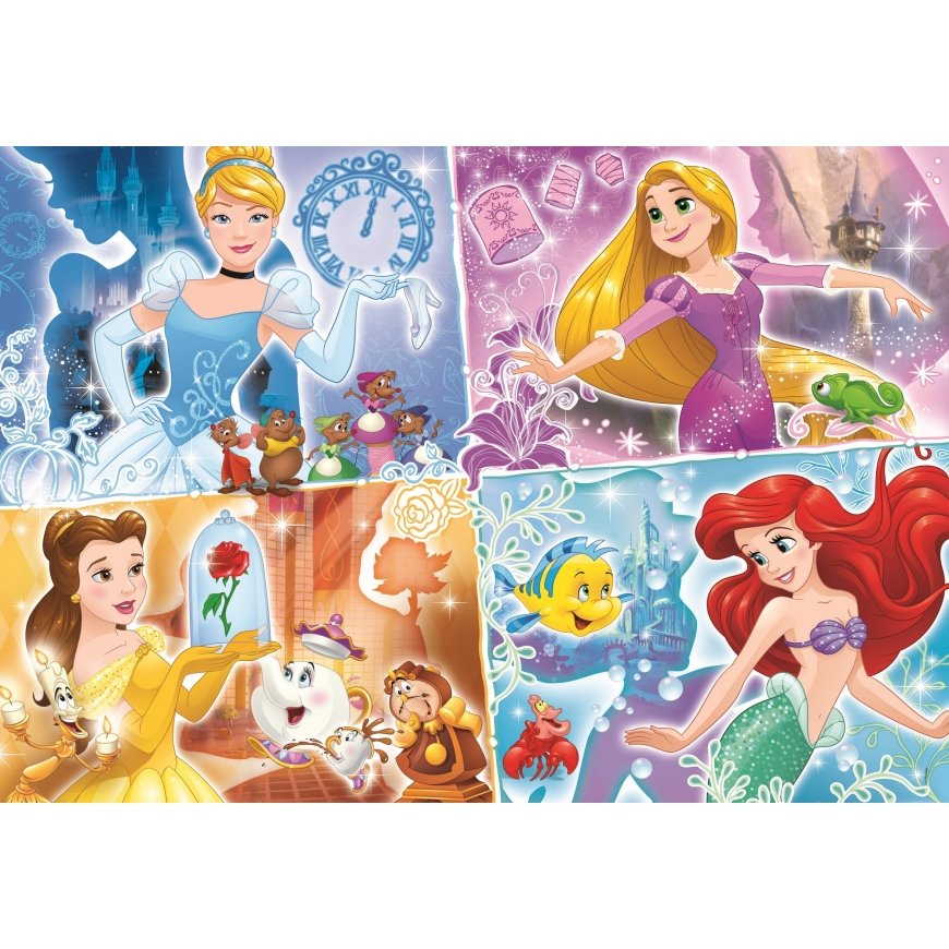 Clementoni Disney Princess Pusle 180 tk Multifilmid