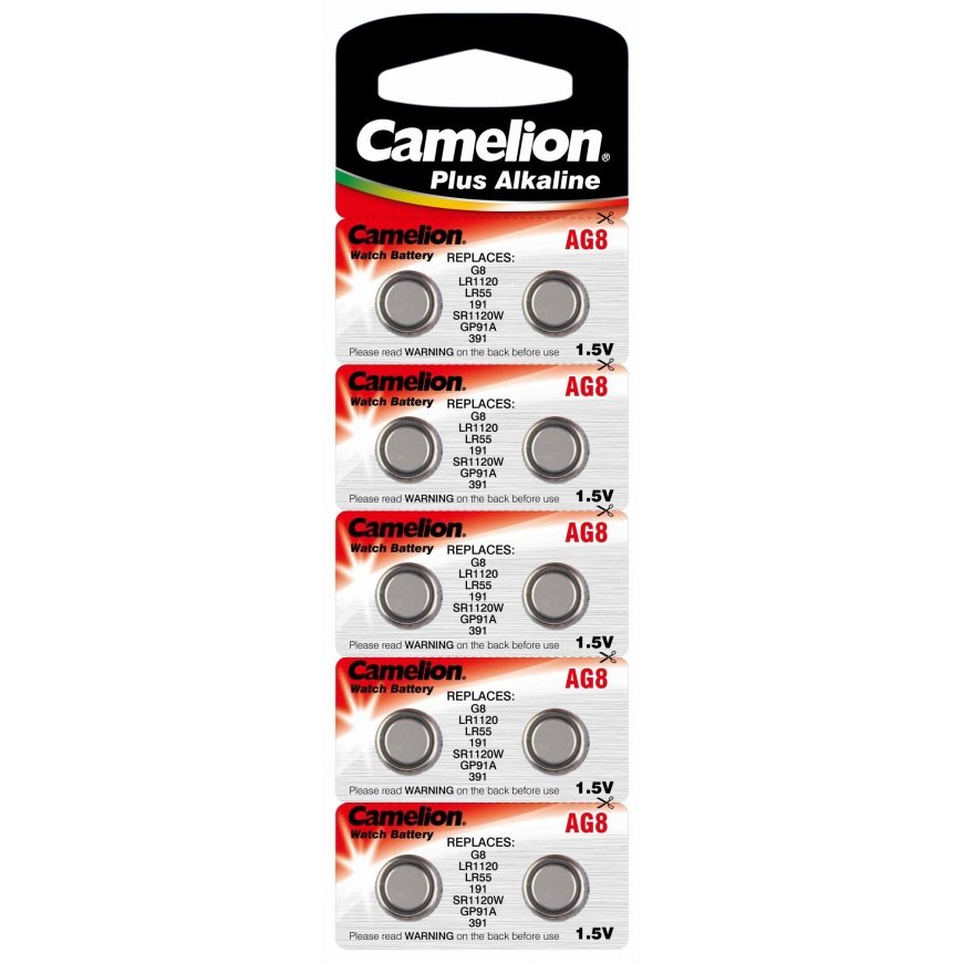 Camelion 12051008 household battery Single-use battery AG8 Alkaline – 2