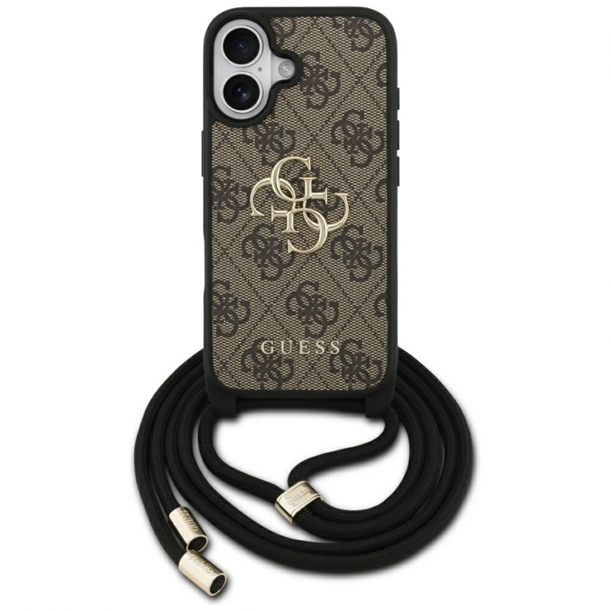 Etui Guess 4G Big Logo Cord Stap Crossbody do iPhone 17