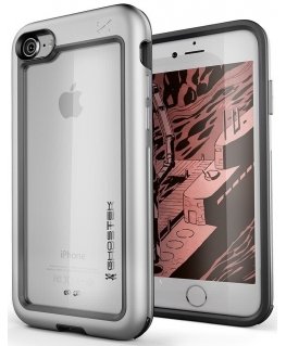 Ghostek Atomic Slim mobile phone case 11.9 cm (4.7") Cover Silver