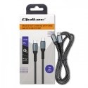 Qoltec 52357 USB cable USB 2.0 1 m USB C Black