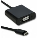 Qoltec 50376 USB grafiikka-adapteri musta Qoltec 50376 USB grafiikka-adapteri musta