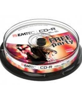 Emtec 52x, 10 pack CD-R 700 MB 10 tk