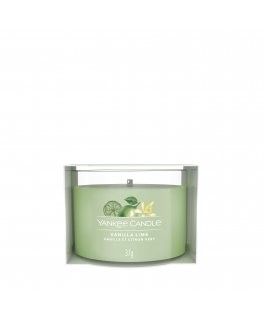 Yankee Candle Vanilla Lime wax candle Round Lime, Vanilla, Cane sugar Green 1 pc(s)
