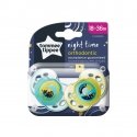 Tommee Tippee Silicone Pacifiers Night Time 18-36 m 2 pcs. (43340094)