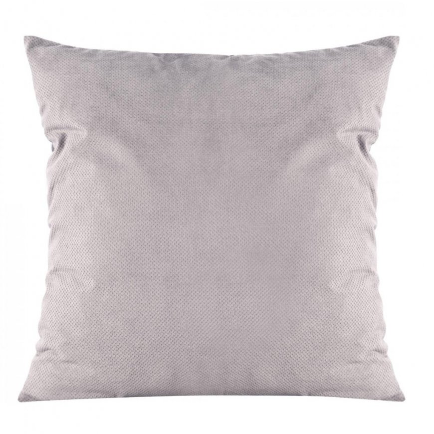 Eurofirany MILO aksominis pagalvės uzvalks ar smalku struktūrisku rakstu, 45X45 cm, krāsa: tērauds – 2
