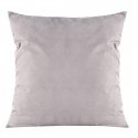 Eurofirany MILO velvet cushion cover with a subtle textured pattern, 45X45 cm, color: steel