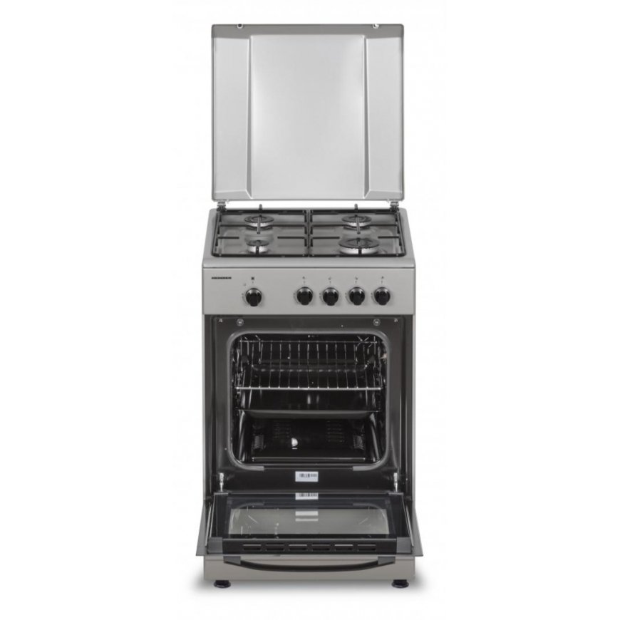 Heinner HFSC-SME50SL pliit Eraldiseisev pliit Gaas Hõbe – 2