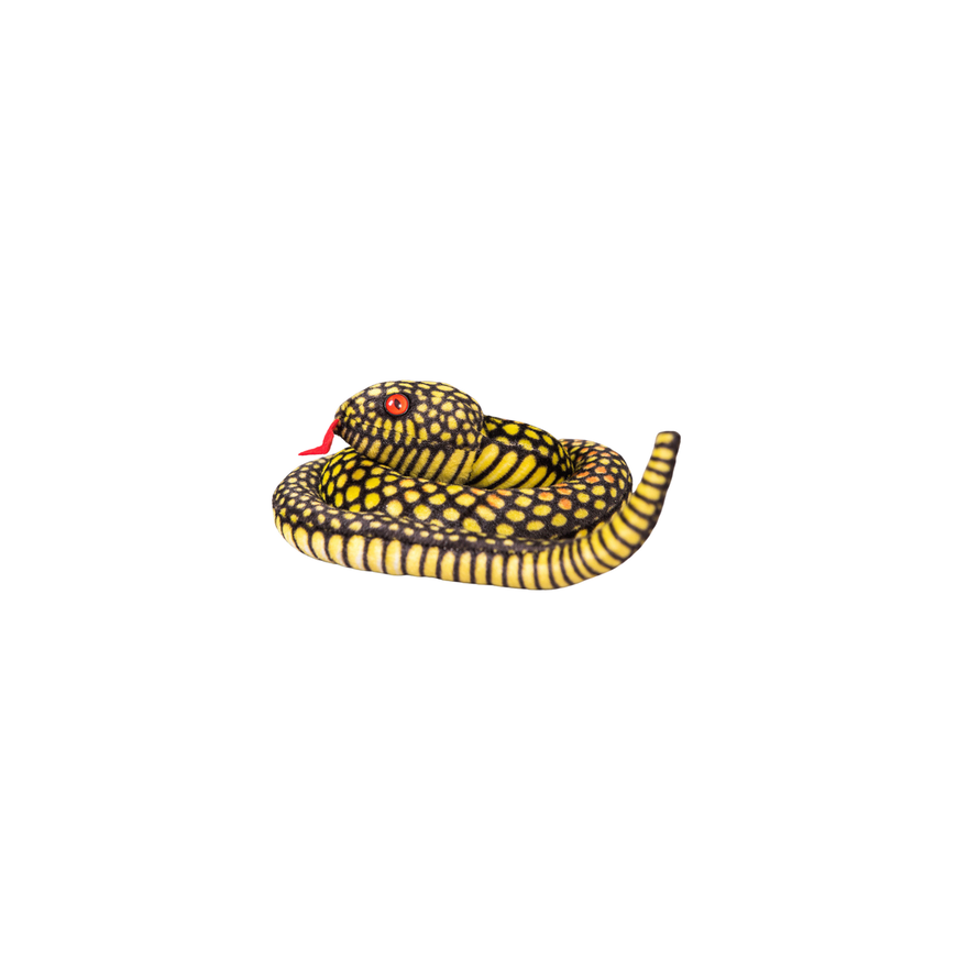 Lean Toys Plush Snake, 100 cm, red – 2