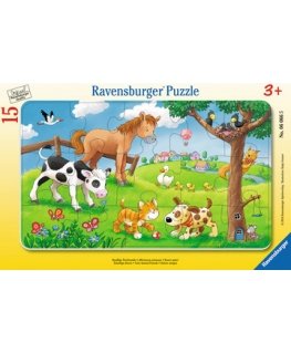 Ravensburger 00.006.066 Pusle 15 tk Taimestik ja loomastik