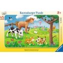 Ravensburger 00.006.066 Pusle 15 tk Taimestik ja loomastik Ravensburger 00.006.066 Pusle 15 tk Taimestik ja loomastik
