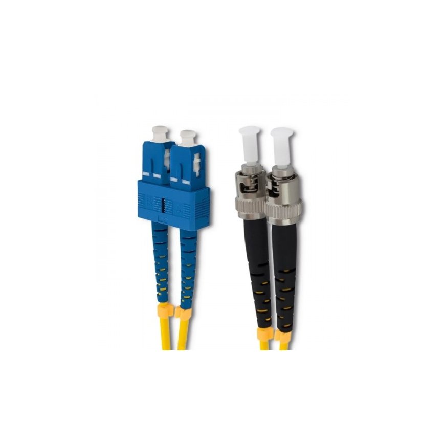 Qoltec 54062 InfiniBand/fibre optic cable 5 m SC ST Желтый – 2