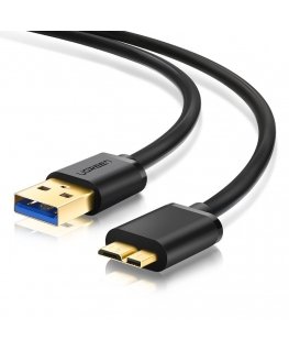Ugreen 10840 USB kabelis USB 3.2 Gen 1 (3.1 Gen 1) 0,5 m Micro-USB A Micro B Melns