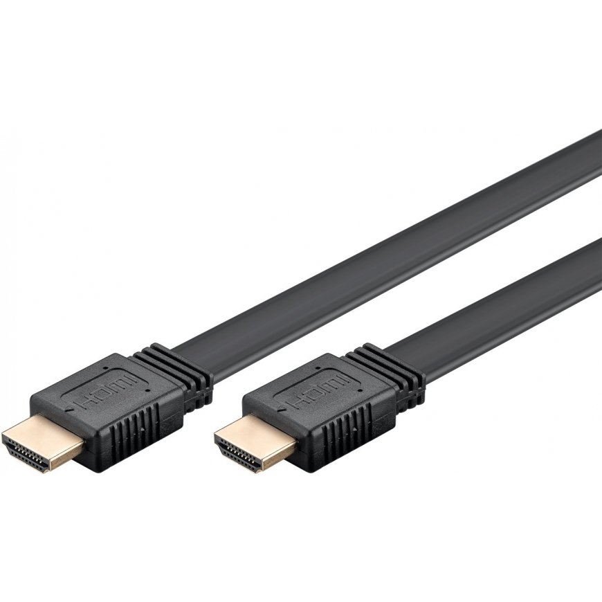 Goobay 61281 HDMI-kaabel 5 m HDMI tüüp A (Standard) Must