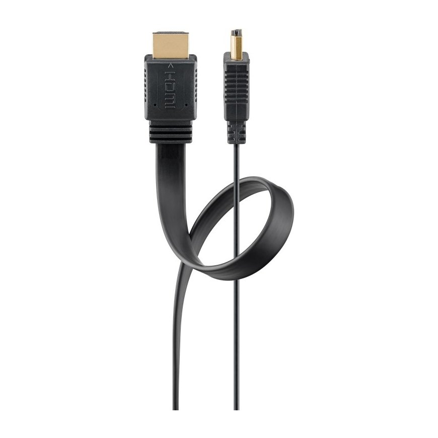 Goobay 61281 HDMI кабель 5 m HDMI Тип A (Стандарт) Черный – 2