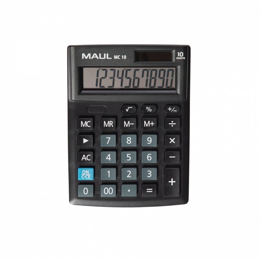 MAUL MC 10 calculator Pocket Display Black