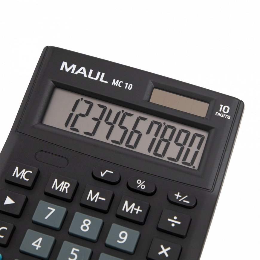 MAUL MC 10 laskin Tasku Näyttölaskin musta – 2