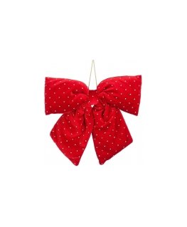 EDELMAN RED DECORATIVE CANDLE HOLDER 30X34CM GREENERY