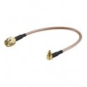 Goobay 51688 signal cable 0.15 m Black, Gold, Pink Goobay 51688 signal cable 0.15 m Black, Gold, Pink