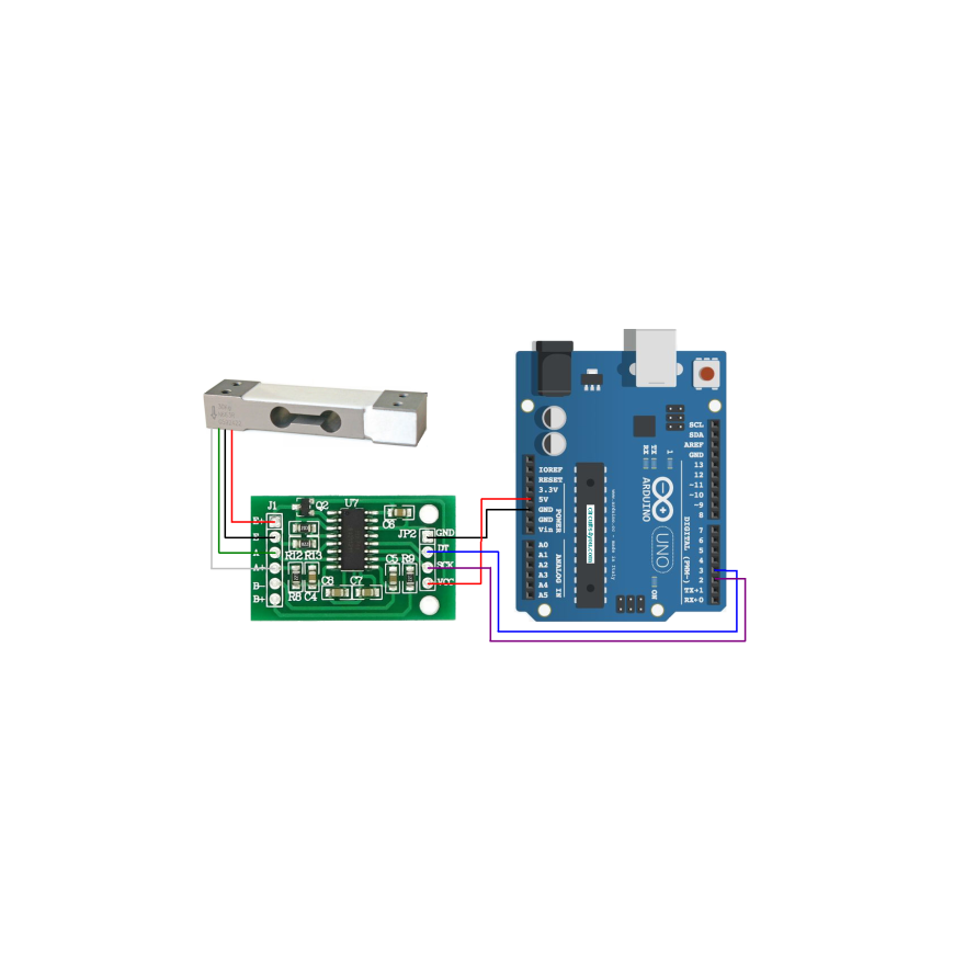 OEM HX711 Pain sensorimoduuli – 2