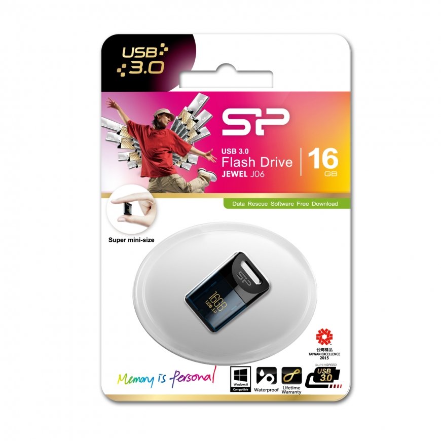 Silicon Power Jewel J06 USB zibatmiņa 16 GB USB Type-A 3.2 Gen 1 (3.1 Gen 1) Zils – 5