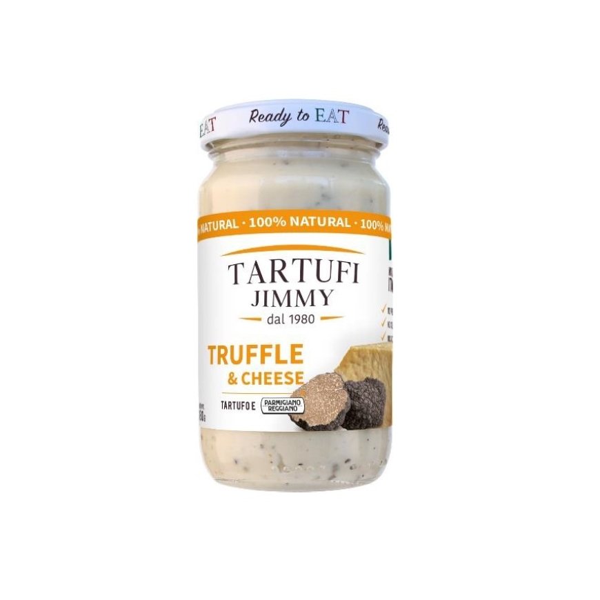 Trühvlite ja Parmigiano juustu kastme TARTUFI JIMMY, valmis söömiseks, 180g – 2