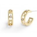 Coach Fashion semicircular earrings for women 37506215GLD710