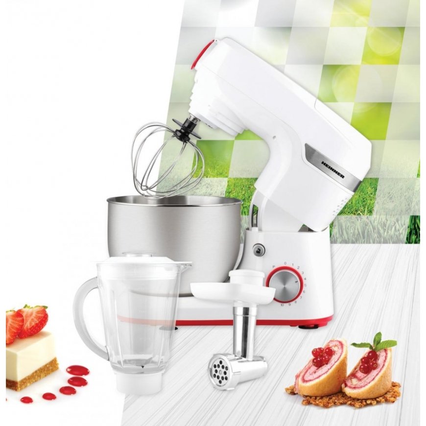 Heinner HPM-1000WH food processor 1000 W 5.5 L White – 3