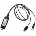Maclean MCTV-697 USB kabelis USB 2.0 0,85 m 2 x USB A Melns Maclean MCTV-697 USB kabelis USB 2.0 0,85 m 2 x USB A Melns