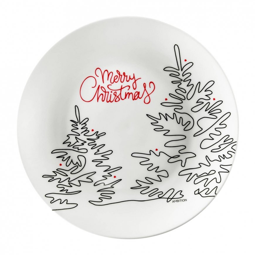 Desert Plate Line Art 20 cm AMBITION – 2