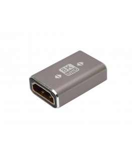 PREMIUMCORD 8K HDMI A - HDMI A -sovitin, naaras/naaras, metallinen