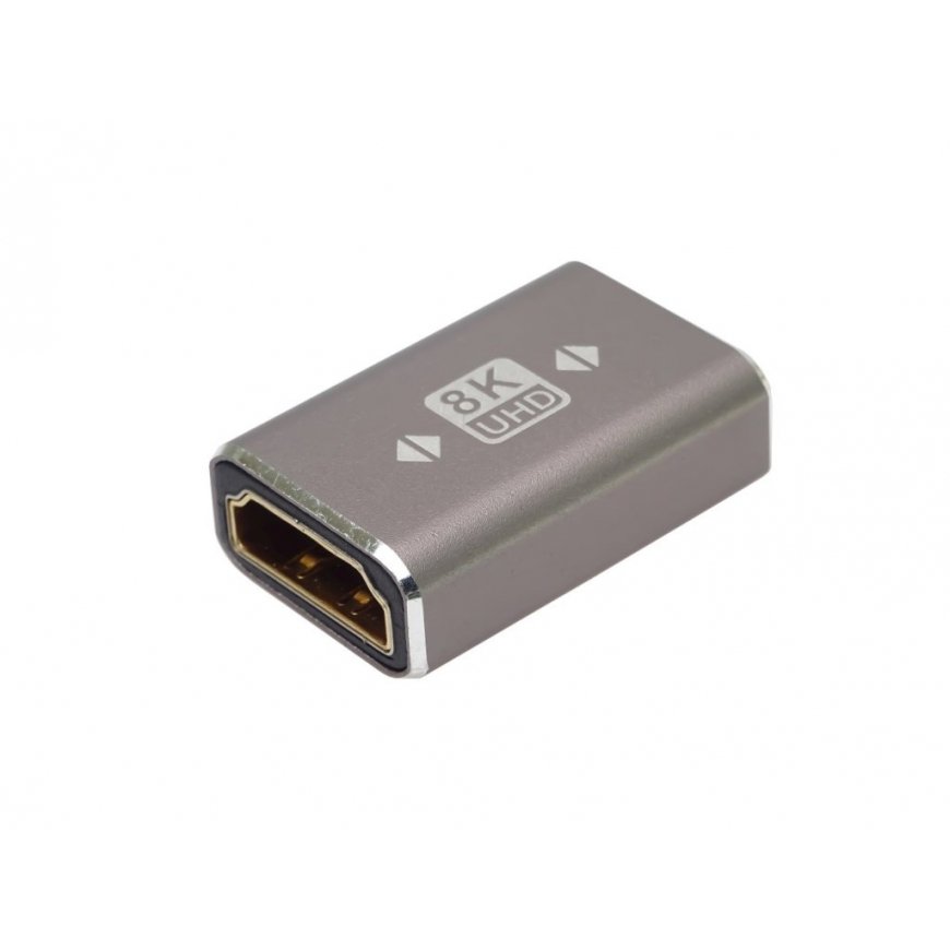 PREMIUMCORD Адаптер соединитель 8K HDMI A - HDMI A, Женский/Женский, металлический