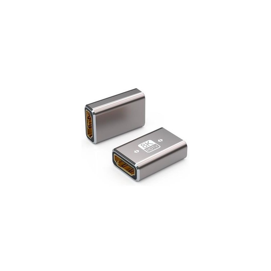 PREMIUMCORD Адаптер соединитель 8K HDMI A - HDMI A, Женский/Женский, металлический – 2