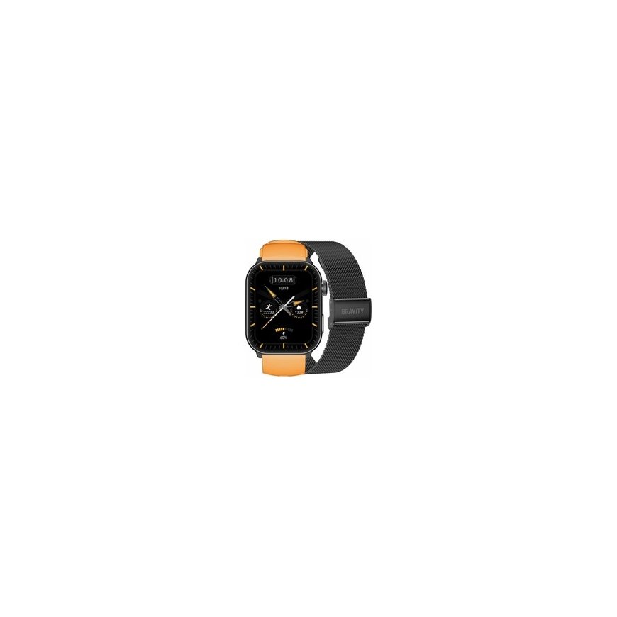Älykello UNISEX GRAVITY GT28-2 - BLUETOOTH-Puhelut, LISÄHIHNA (sg037b)