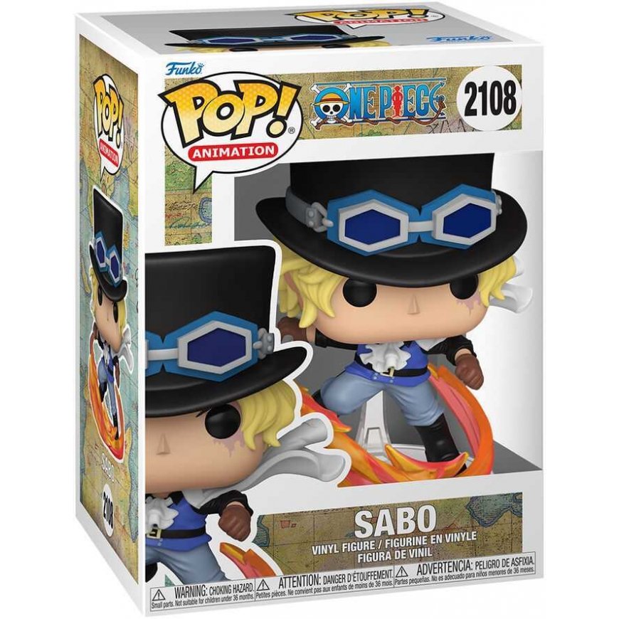 FUNKO POP! Vinüülfiguur: One Piece - Sabo, 9 cm