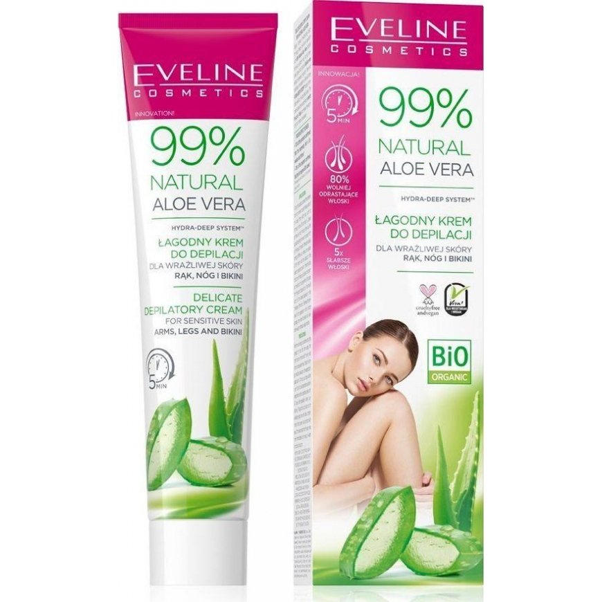 Eveline Cosmetics 99% dabīgā alveja, 125 ml