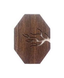 Kind Fox by Wizardi Yuliya Ausianikava individual activity according to certificate No. 1201908 Wooden needle case. Boho yellow 