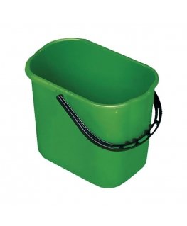 Filmop Plastic Bucket PLUTO, 12 L, green color