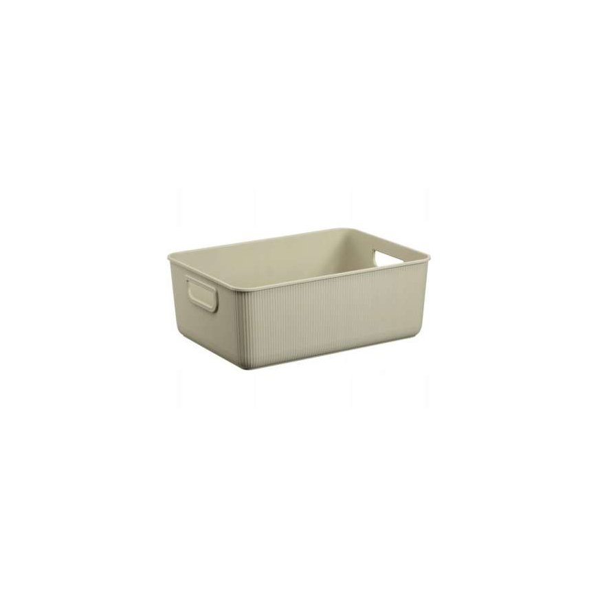Akita Plast Team hoidmiscontainer, kreem, 10L, 100% taaskasutatud, kaas müüakse eraldi, 60840802 – 2
