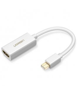Ugreen 10460 видео кабель адаптер Mini DisplayPort HDMI Белый