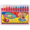 COLORINO KIDS näo joonistamise kriidid, 12 värvi, 32650PTR COLORINO KIDS näo joonistamise kriidid, 12 värvi, 32650PTR