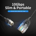 Vention Cat.6A UTP Patch Cable 5M Black Slim Type Vention Cat.6A UTP Patch Cable 5M Black Slim Type