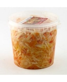 Kaalisalaatti SAVICKŲ ŪKIS, paprikalla, ämpärissä, 800g