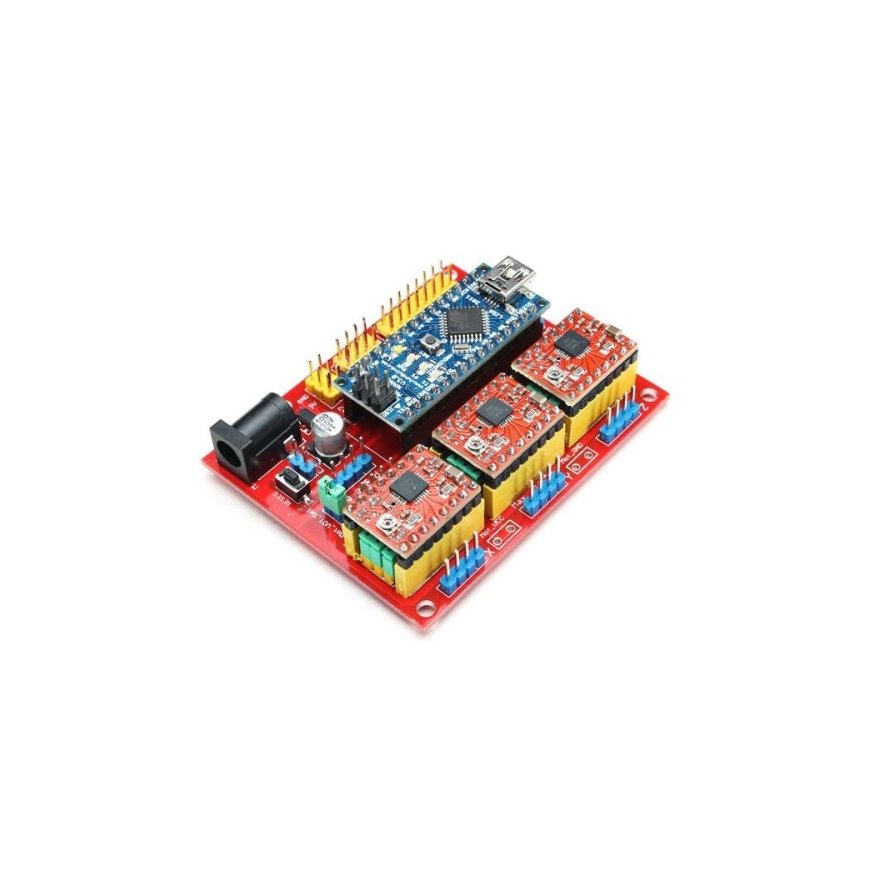 Oem CNC -laajennus V4 Arduino Nano -mikrokontrollerille