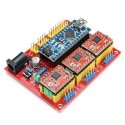 Oem CNC -laajennus V4 Arduino Nano -mikrokontrollerille