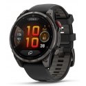 Garmin fēnix 8 Pro 3,56 cm (1.4") AMOLED 47 mm Цифровой 454 x 454 пикселей Сенсорный экран Серый Wi-